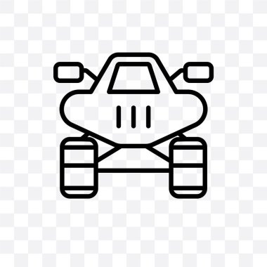 Yelkenli vektör lineer simgesi üzerinde şeffaf arka plan izole, Yelkenli saydamlık kavramı web ve mobil için kullanılabilir