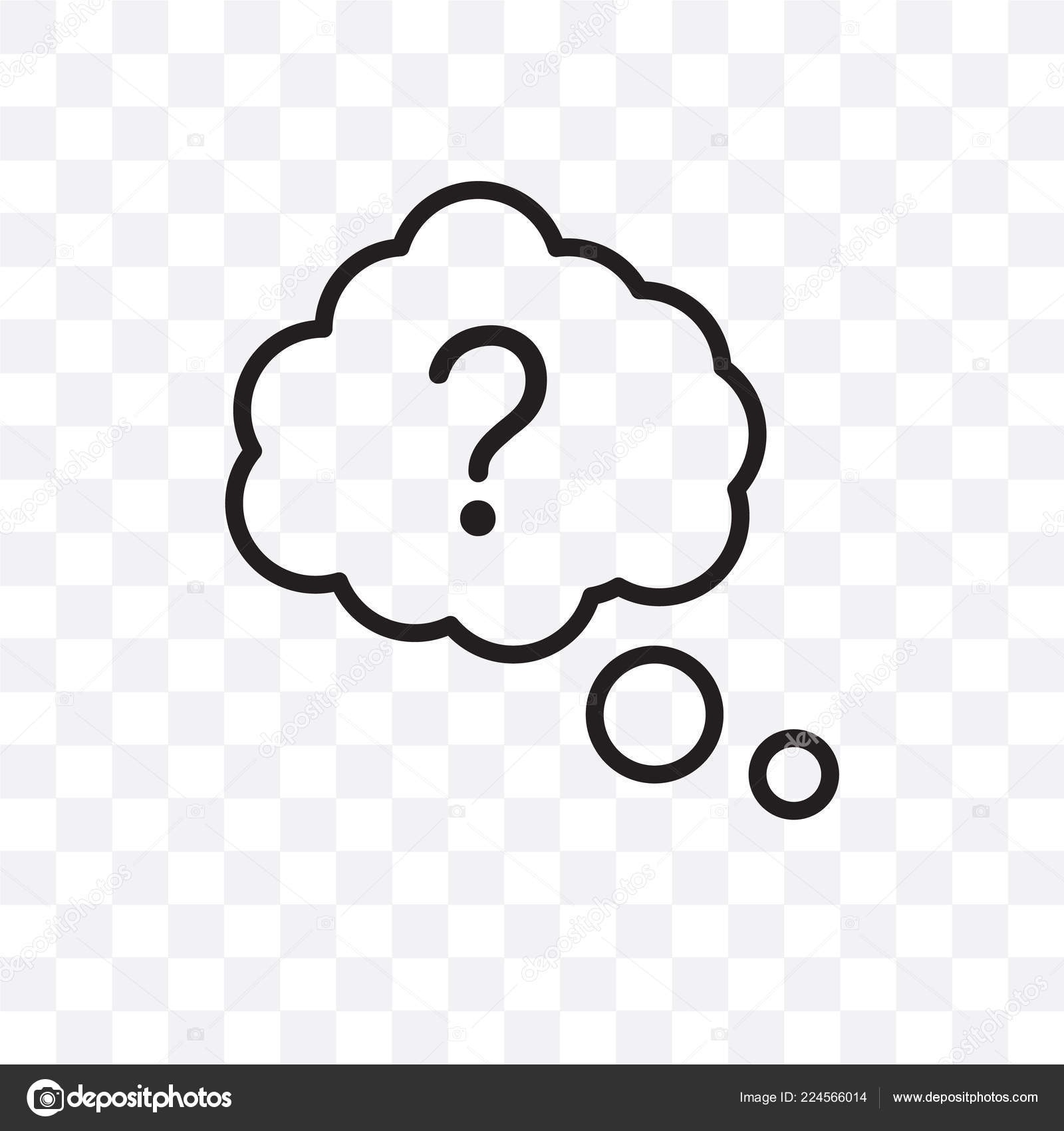 質問ベクトルの線形アイコンは 透明な背景に分離 Web モバイル 透明性概念の質問をすることができます ストックベクター  ©CoolVectorStock 224566014, image size:1600x1700