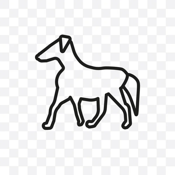 Boston Terrier Hond Vector Lineaire Pictogram Geïsoleerd Transparante Achtergrond Boston — Stockvector