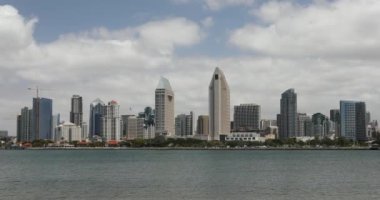 San Diego 'nun merkezindeki Skyline, Kaliforniya ABD