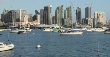 San Diego California ABD şehir merkezi silueti