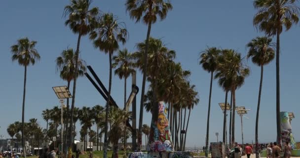 Venice Beach, Los Angeles, Califórnia EUA — Vídeo de Stock