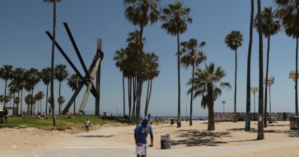 Venice Beach, Los Angeles, Califórnia EUA — Vídeo de Stock