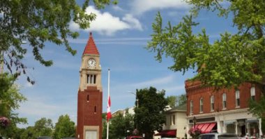 Ontario Kanada 'daki gölde Niagara