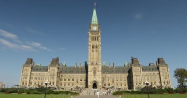 Ottawa Ontario 'daki Kanada Parlamento Binası