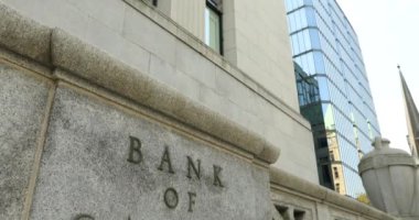 Ottawa Kanada 'daki Kanada Bankası finans binası