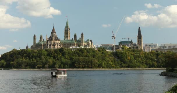 Parliament Hill in Ottawa Ontario Kanada — Stockvideo