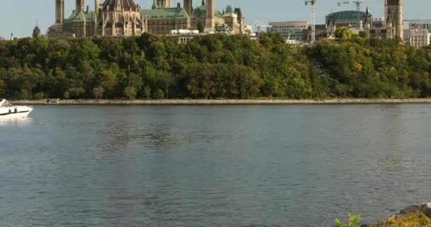 Parliament Hill in Ottawa Ontario Kanada — Stockvideo