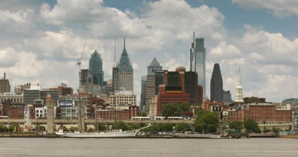 Independence Hall i Philadelphia Pennsylvania USA — Stockvideo