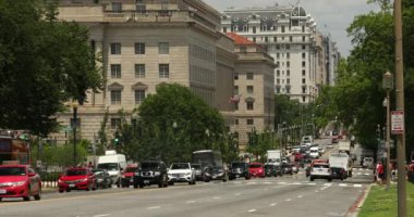 Washington DC 'de trafik var.
