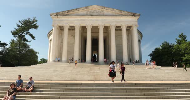 Mémorial Thomas Jefferson à Washington DC USA — Video