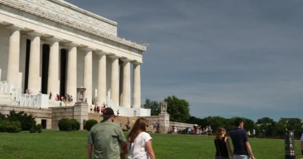 Lincoln Memorial w Waszyngtonie USA — Wideo stockowe