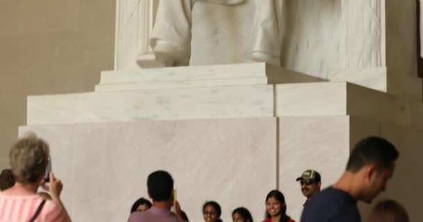 Lincoln Memorial w Waszyngtonie USA — Wideo stockowe