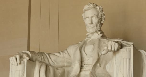 Lincoln Memorial i Washington DC USA — Stockvideo