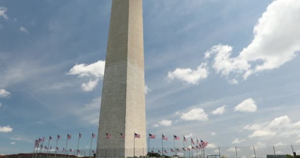 Monumento a Washington en DC EE.UU. — Vídeos de Stock