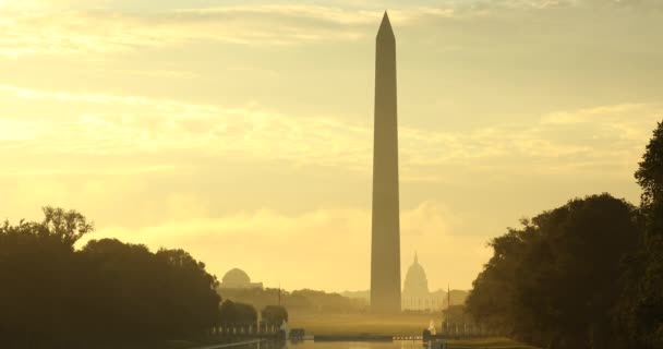 Monumento a Washington en DC EE.UU. — Vídeos de Stock