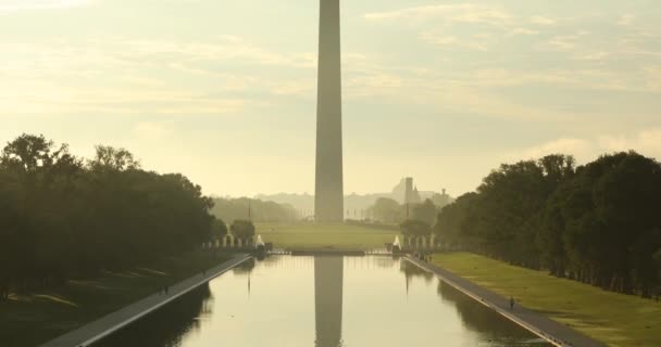 Washington Monumento em DC EUA — Vídeo de Stock