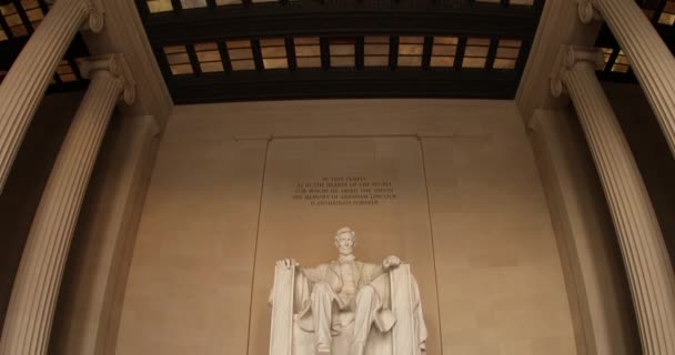 Lincoln Memorial w Waszyngtonie USA — Wideo stockowe