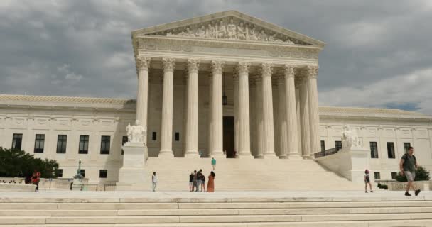 Supreme Court of the United States Washington DC USA — Stock video