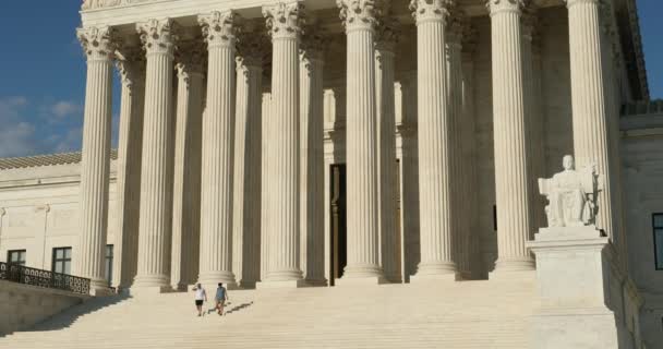 Sąd Najwyższy Stanów Zjednoczonych Waszyngton DC USA — Wideo stockowe