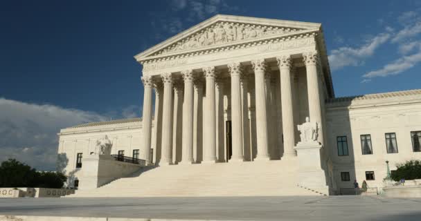 Sąd Najwyższy Stanów Zjednoczonych Waszyngton DC USA — Wideo stockowe