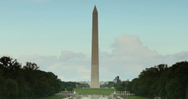 Washington DC 'deki Ulusal AVM' deki Lincoln Anıtı