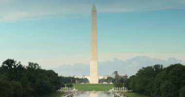 Washington DC 'deki Ulusal AVM' deki Lincoln Anıtı
