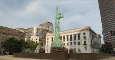 Cleveland Ohio ABD 'de Sonsuz Yaşam Çeşmesi
