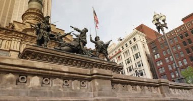 Cleveland Ohio ABD 'deki Askerler ve Denizciler Anıtı