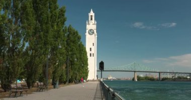 Montreal, Quebec, Kanada 'daki Saat Kulesi
