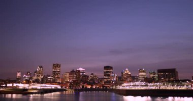 Gece gökyüzü, Montreal, Kanada