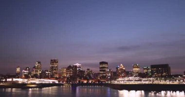 Gece gökyüzü, Montreal, Kanada