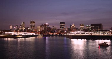 Gece gökyüzü, Montreal, Kanada