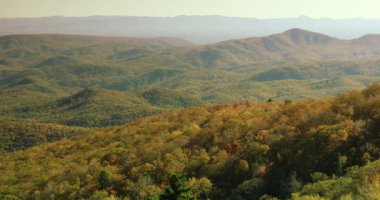 Blue Ridge Dağları manzaralı manzara