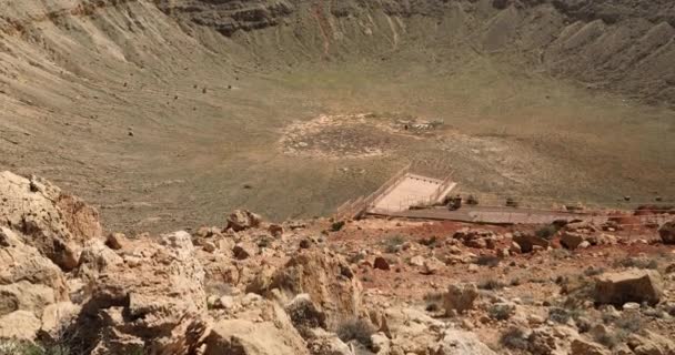 Meteor Crater Natural Landmark in Arizona Stati Uniti — Video Stock