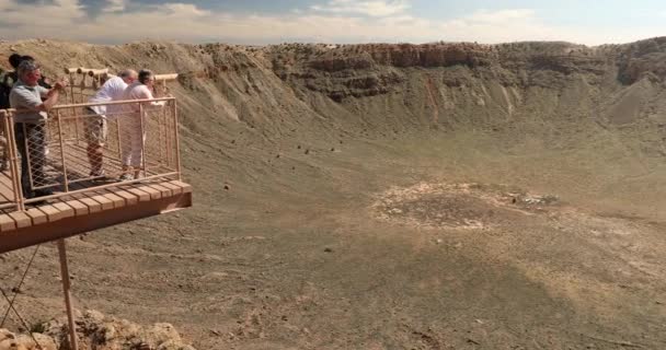 Meteor Crater Natural Landmark in Arizona Stati Uniti — Video Stock