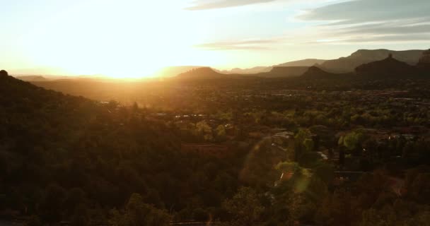 Vue panoramique sur Sedona Arizona États-Unis — Video