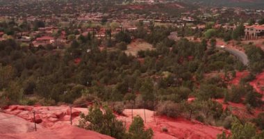 Sedona Arizona ABD üzerinden manzara manzarası