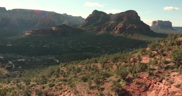 Malowniczy widok na Sedona Arizona USA — Wideo stockowe