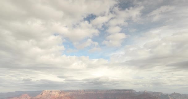 Miradouro panorâmico na orla sul do Grand Canyon National Park — Vídeo de Stock