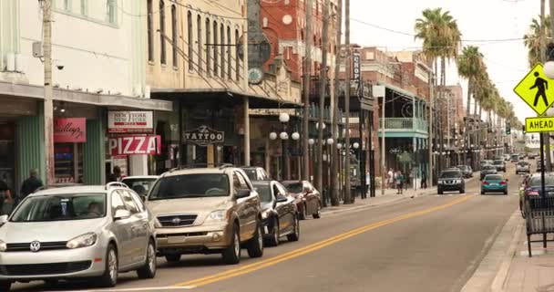 Ybor City au centre-ville de Tampa Floride USA — Video