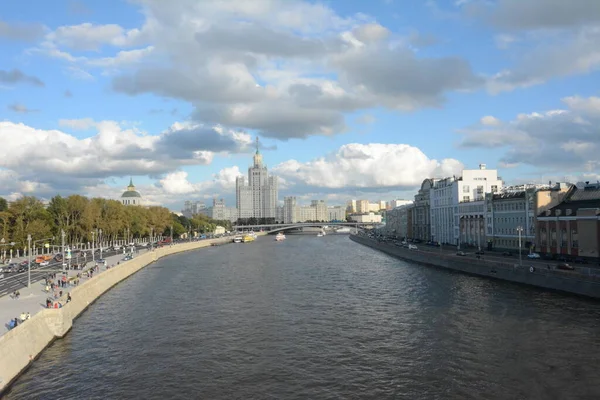Clouds River Moscow — Stock Photo, Image