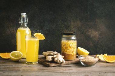 Bug - ev yapımı probiyotik Soda içecek fermente, meyve ve zencefil organik içki zencefil.