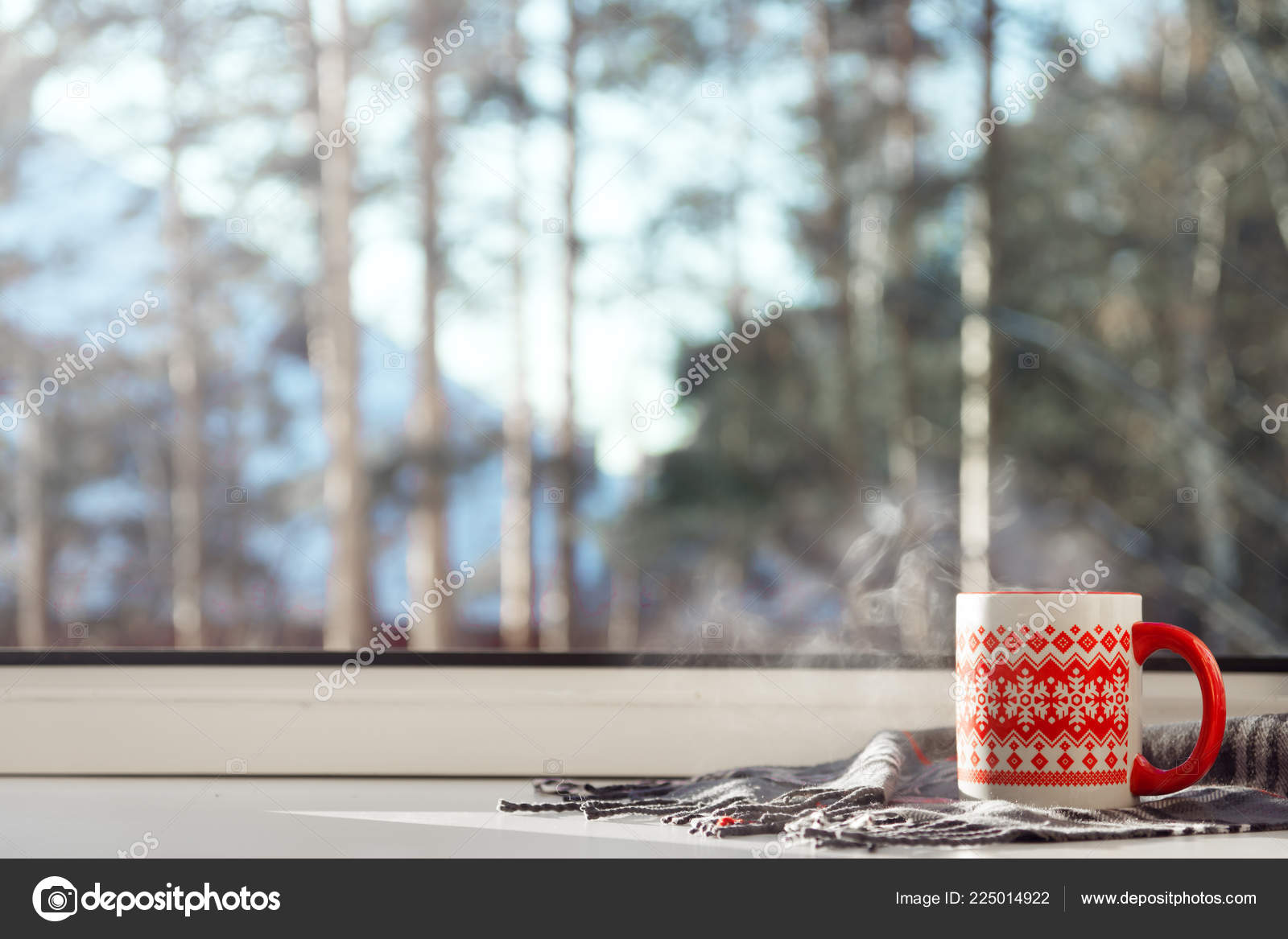Download Cozy Winter Morning By The Window Wallpaper