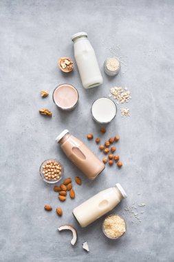 Vegan bitki esaslı süt