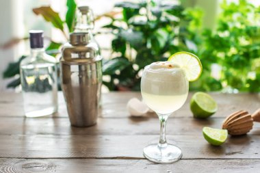 Pisco ekşi kokteyl