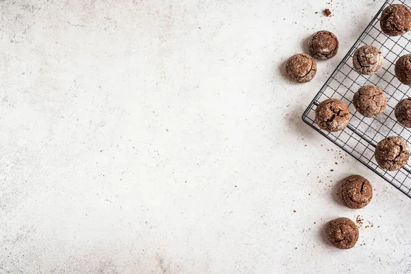 초콜릿 쿠키 — 스톡 사진