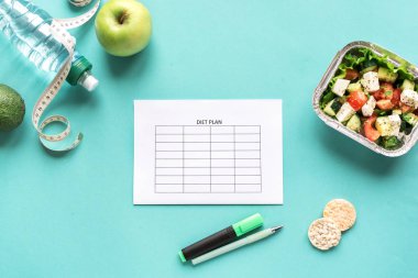 Diyet planı ve gıda