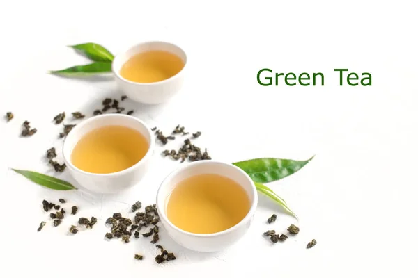 Groene thee — Stockfoto