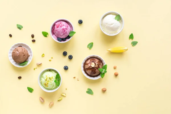 Assortimento di gelato — Foto Stock